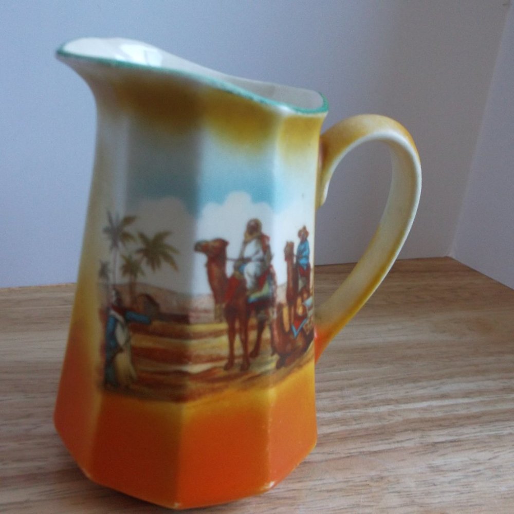 VINTAGE CZECHOSLOVAKIA  cream pitcher